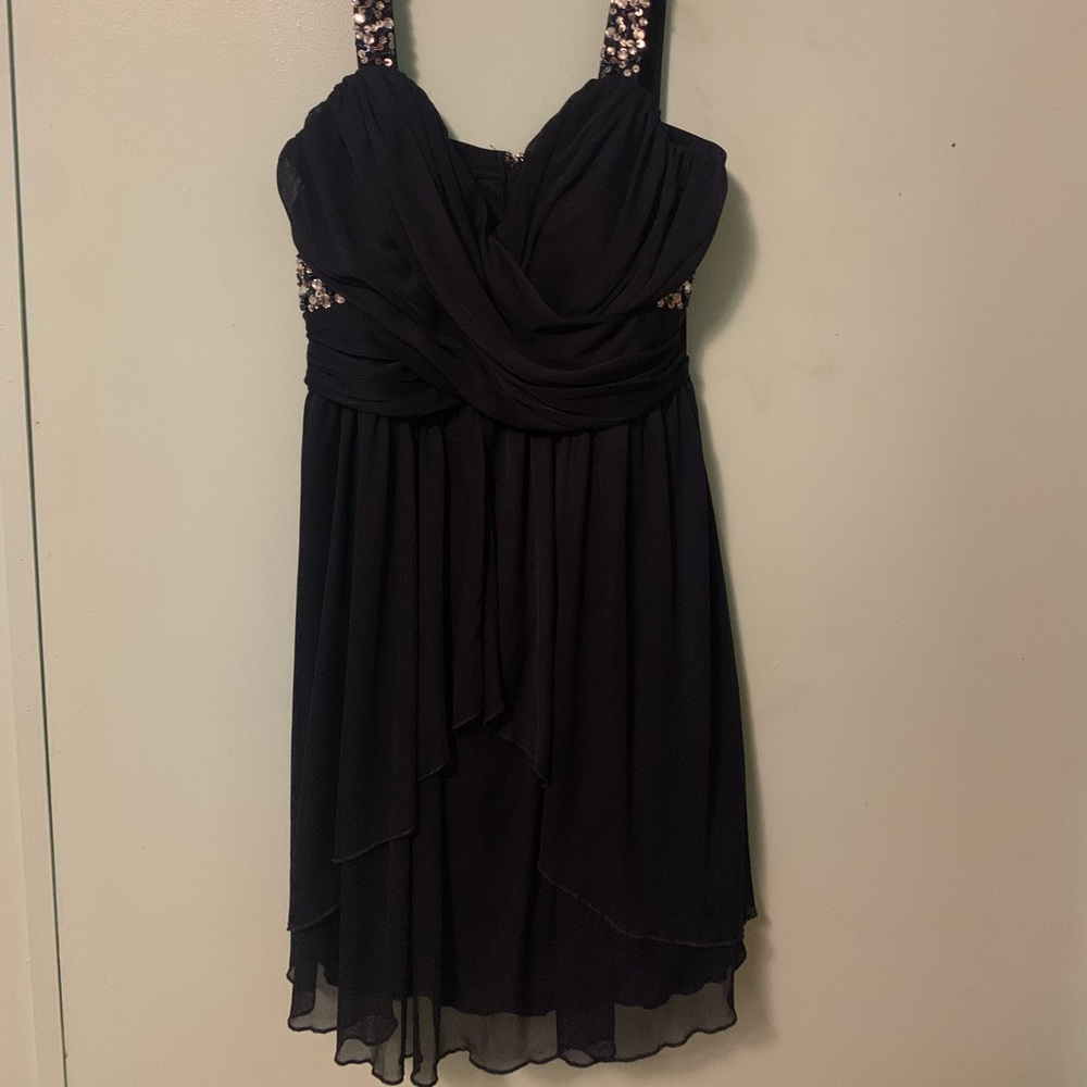Speechless Navy Dress